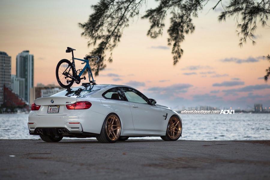  BMW M4 Coupe on ADV.1 Wheels (ADV05STSCS) 2014 года  (фото 9 из 13)
